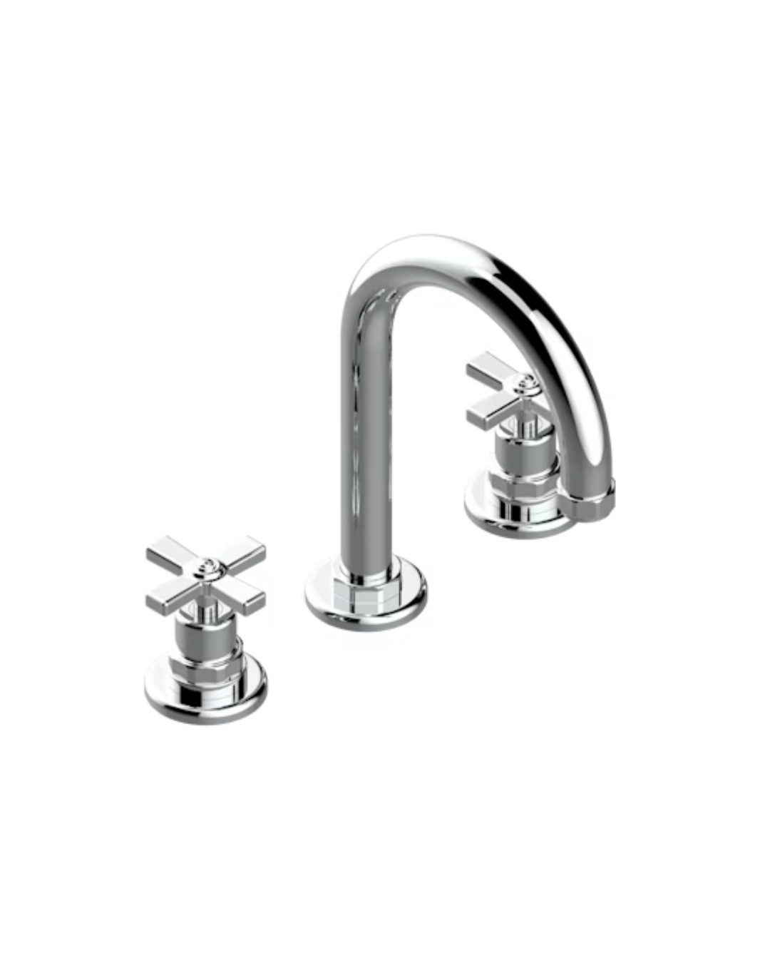 Grifo mezclador de lavabo de 3 orificios con desagüe Club Saint Germain