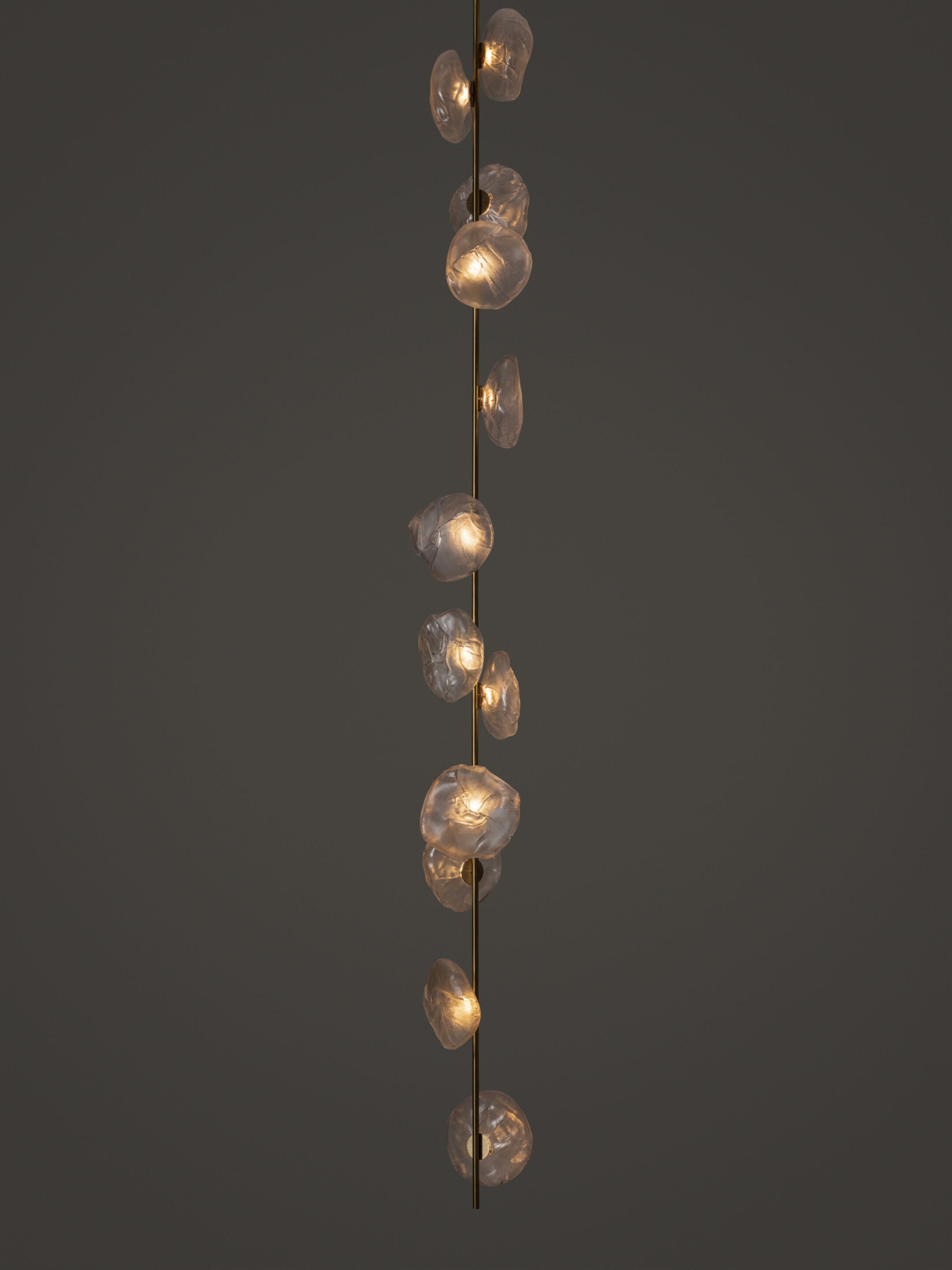 Ceiling lamp 73.12 Stem Ceiling Long Clear | Brass Stem