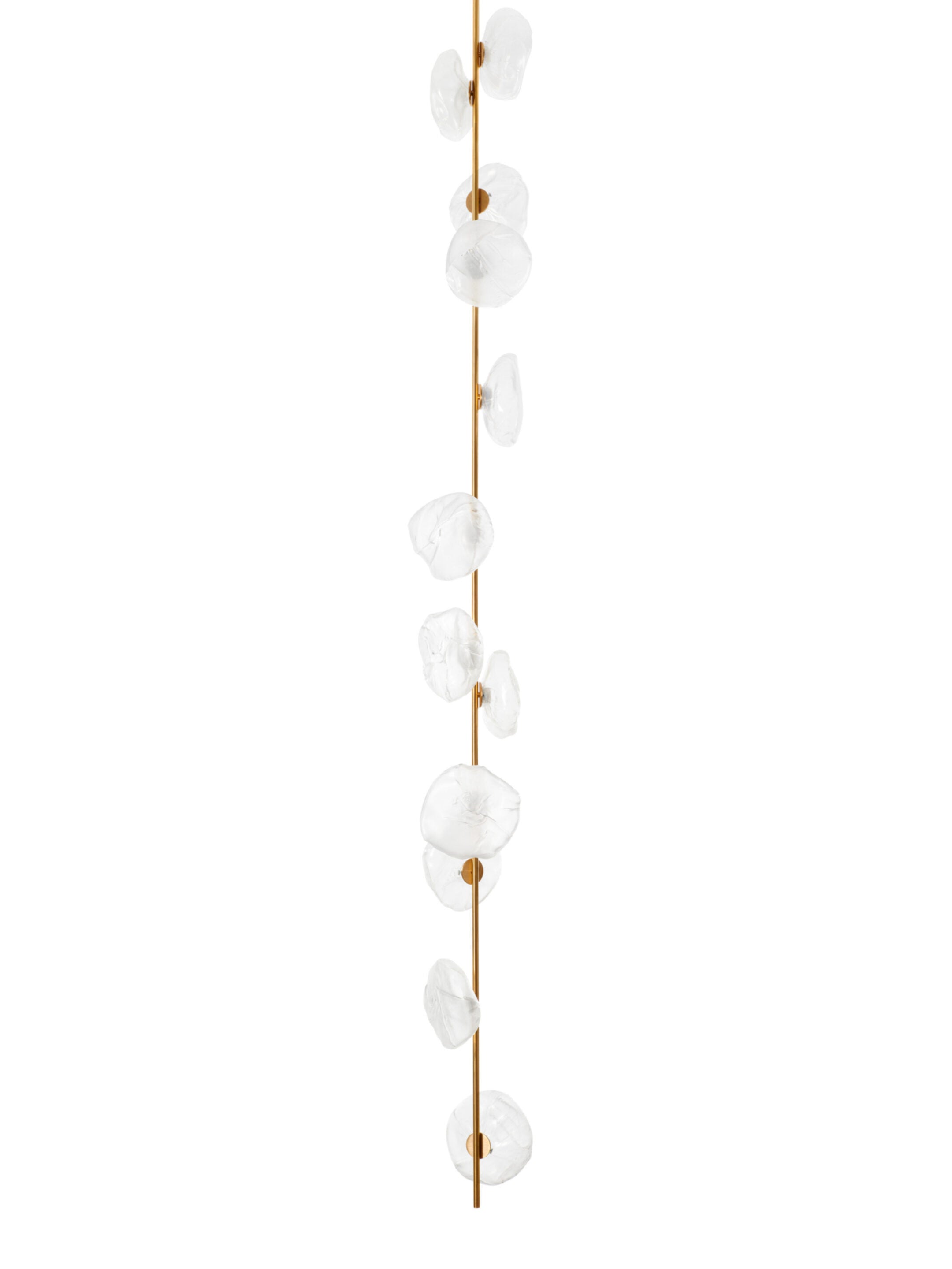 Ceiling lamp 73.12 Stem Ceiling Long Clear | Brass Stem