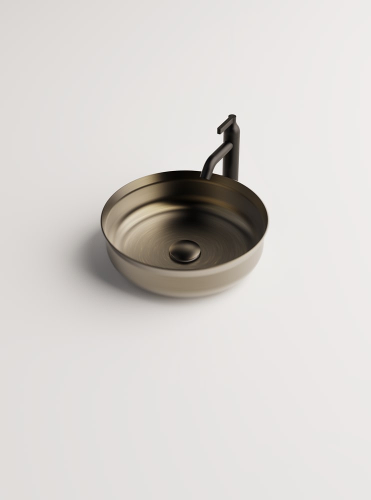 Undici Inox countertop washbasin