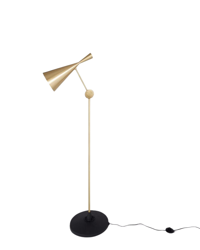 Beat Floor Lamp | Brass