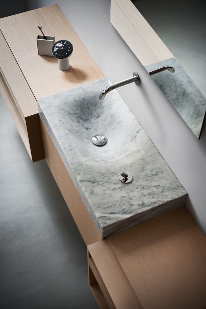Wall-hung washbasin 815 Marble