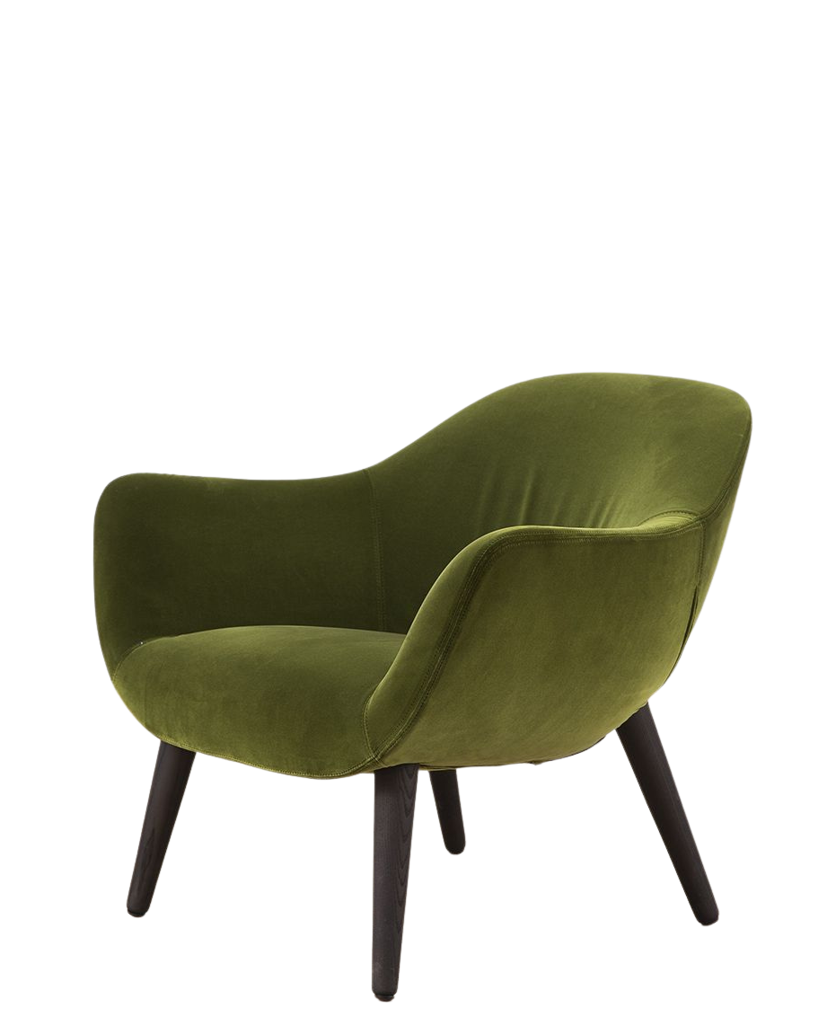 Sillón Mad Chair con base de madera