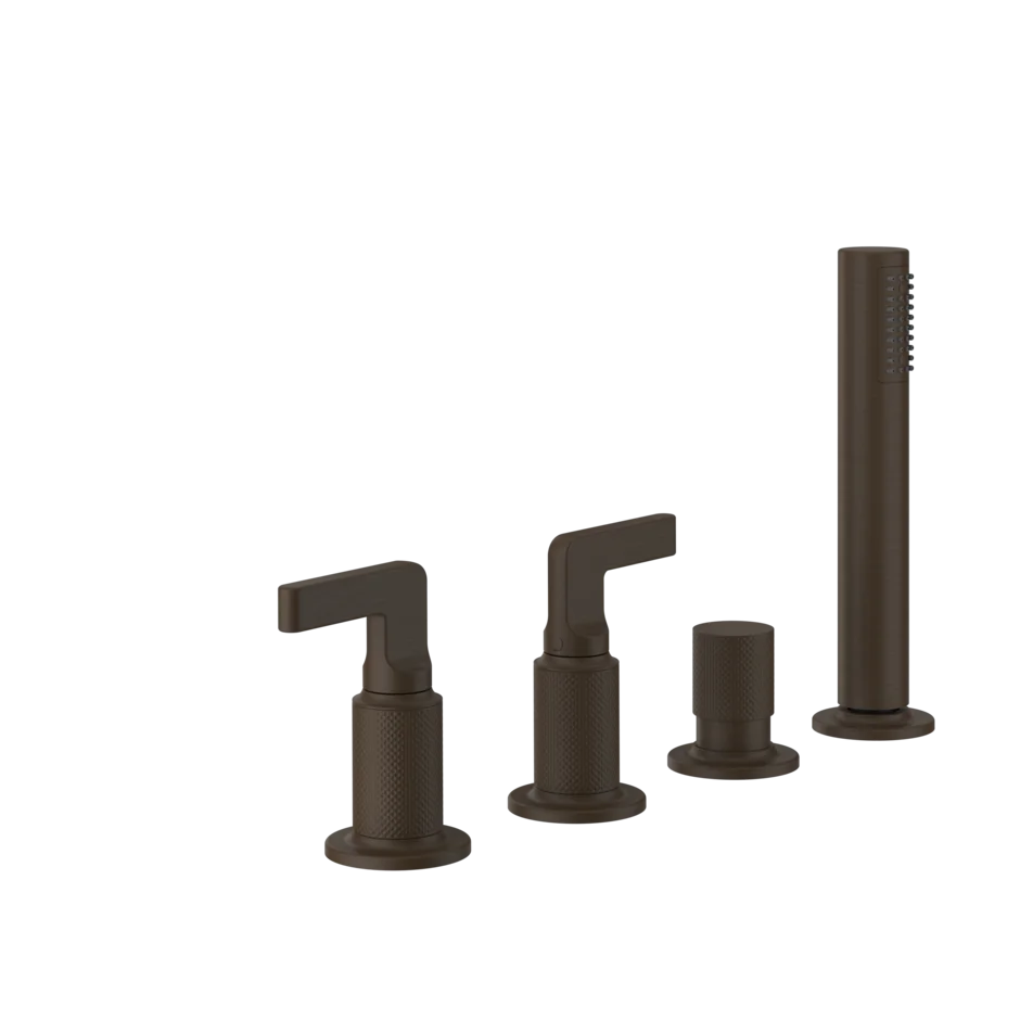 Single-lever bathtub faucet with diverter | Inciso Collection