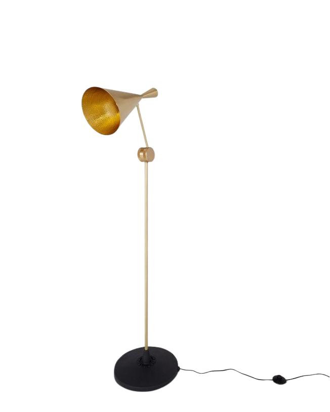 Beat Floor Lamp | Brass