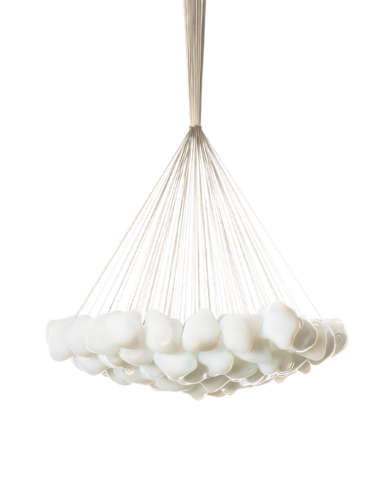 57.61 Cluster Ceiling Lamp | White Opaline