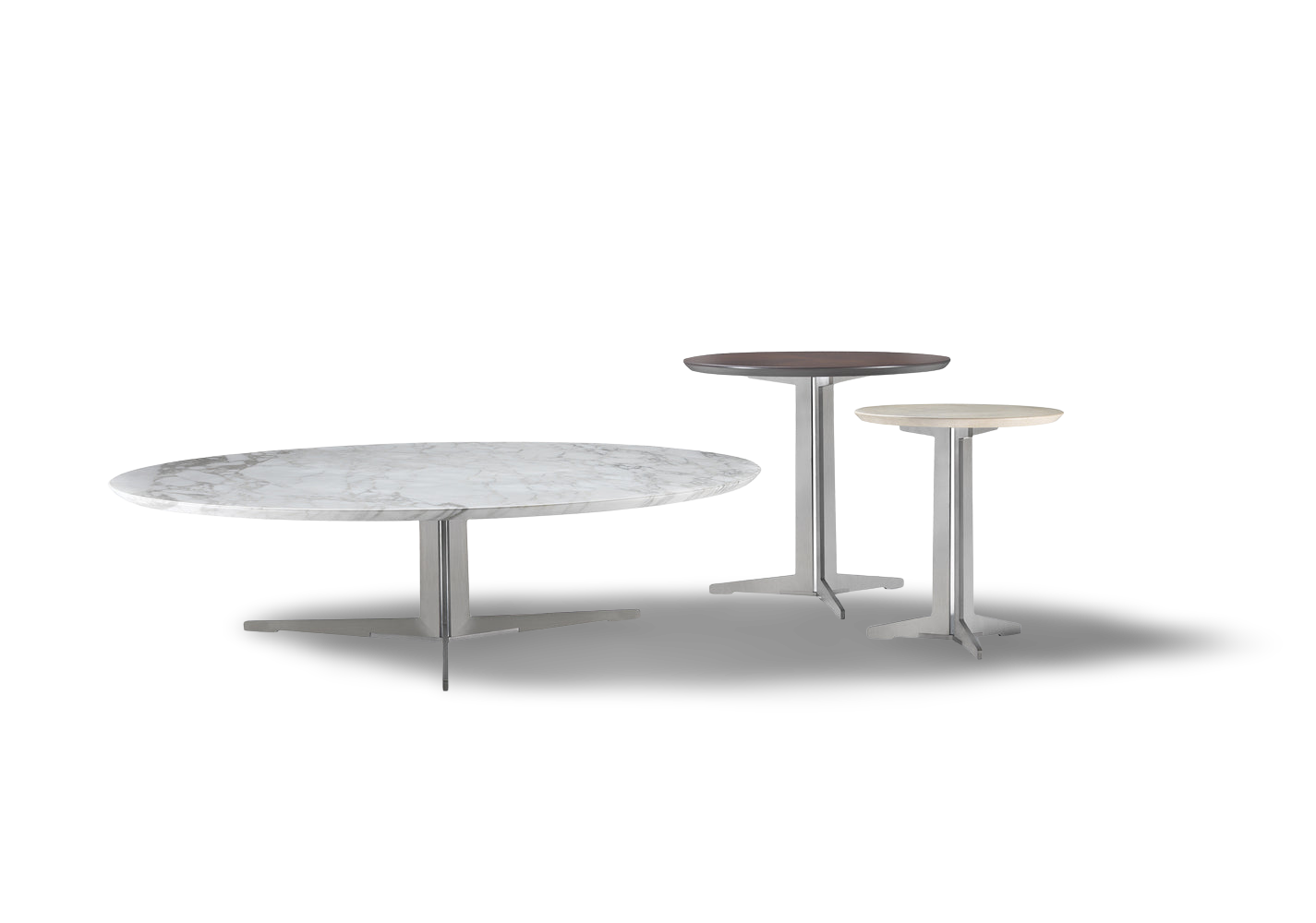 Mesa auxiliar redonda Fly