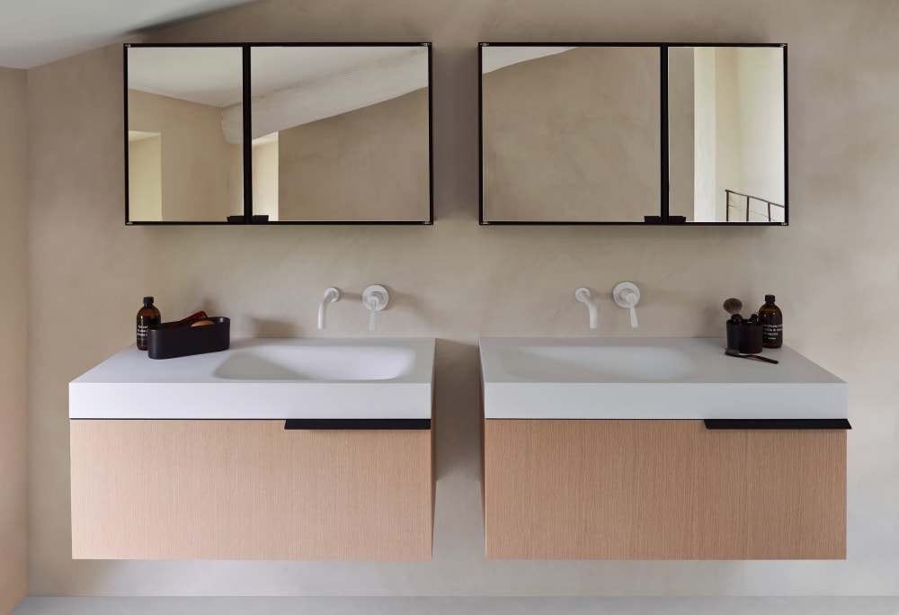 Wall-hung washbasin 815 Marble