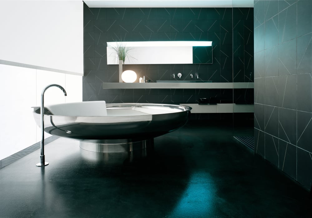 Bañera independiente Ufo exterior