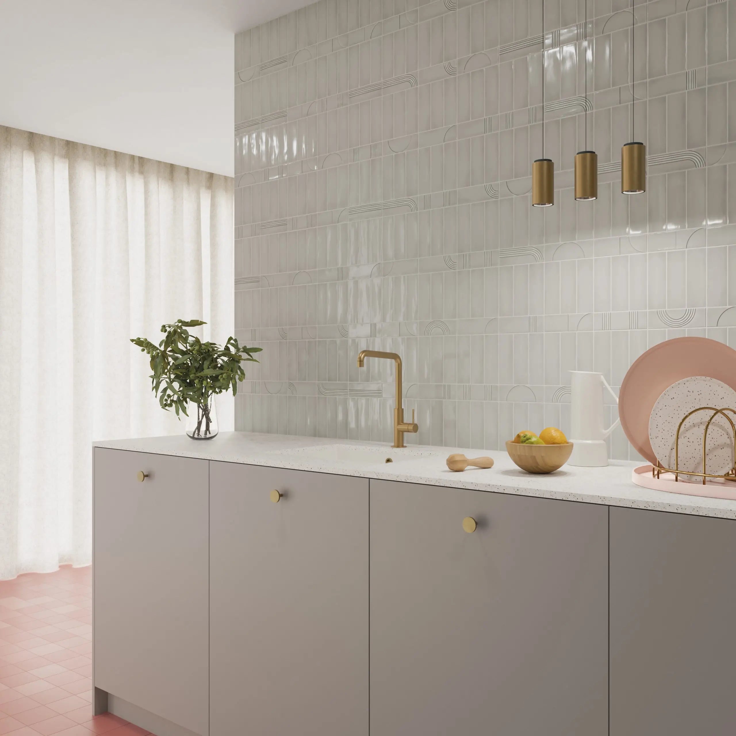 Glow Collection ceramic wall tiles