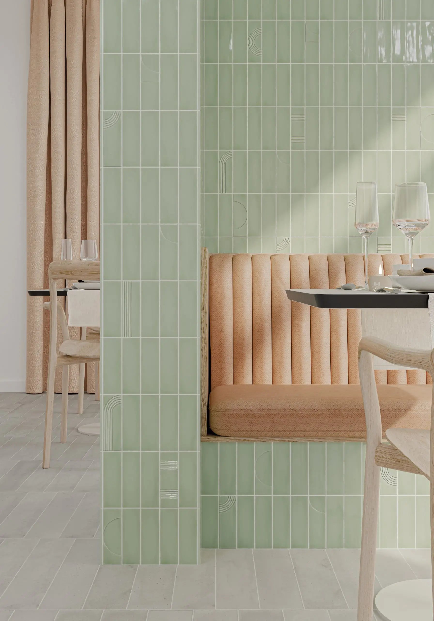 Glow Collection ceramic wall tiles