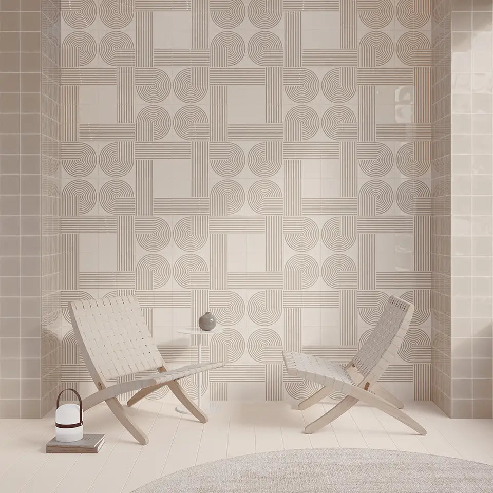 Twister collection ceramic wall tiles