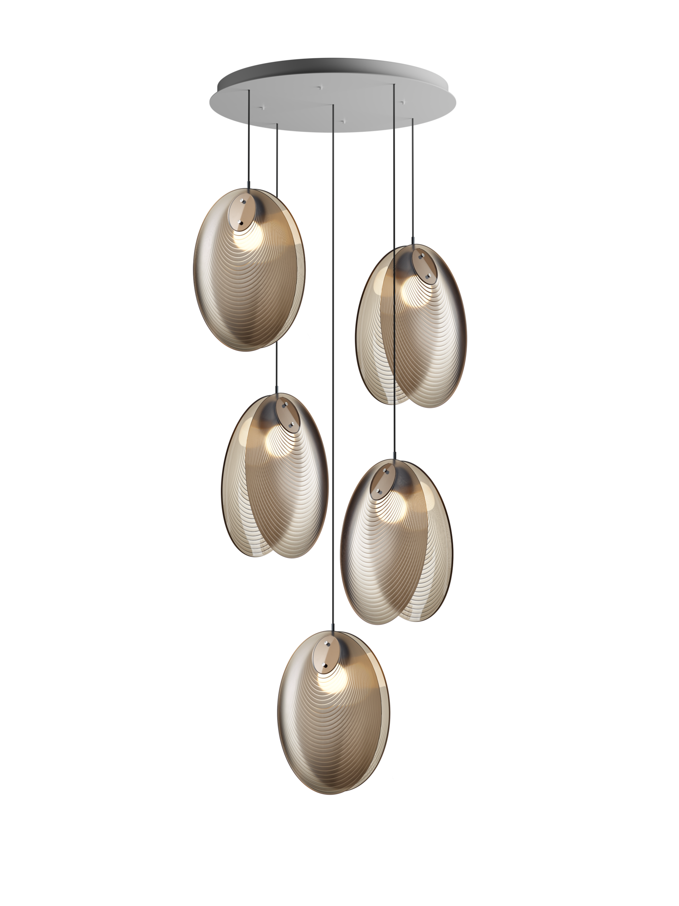 Ama Chandelier 5pcs Ceiling Lamp