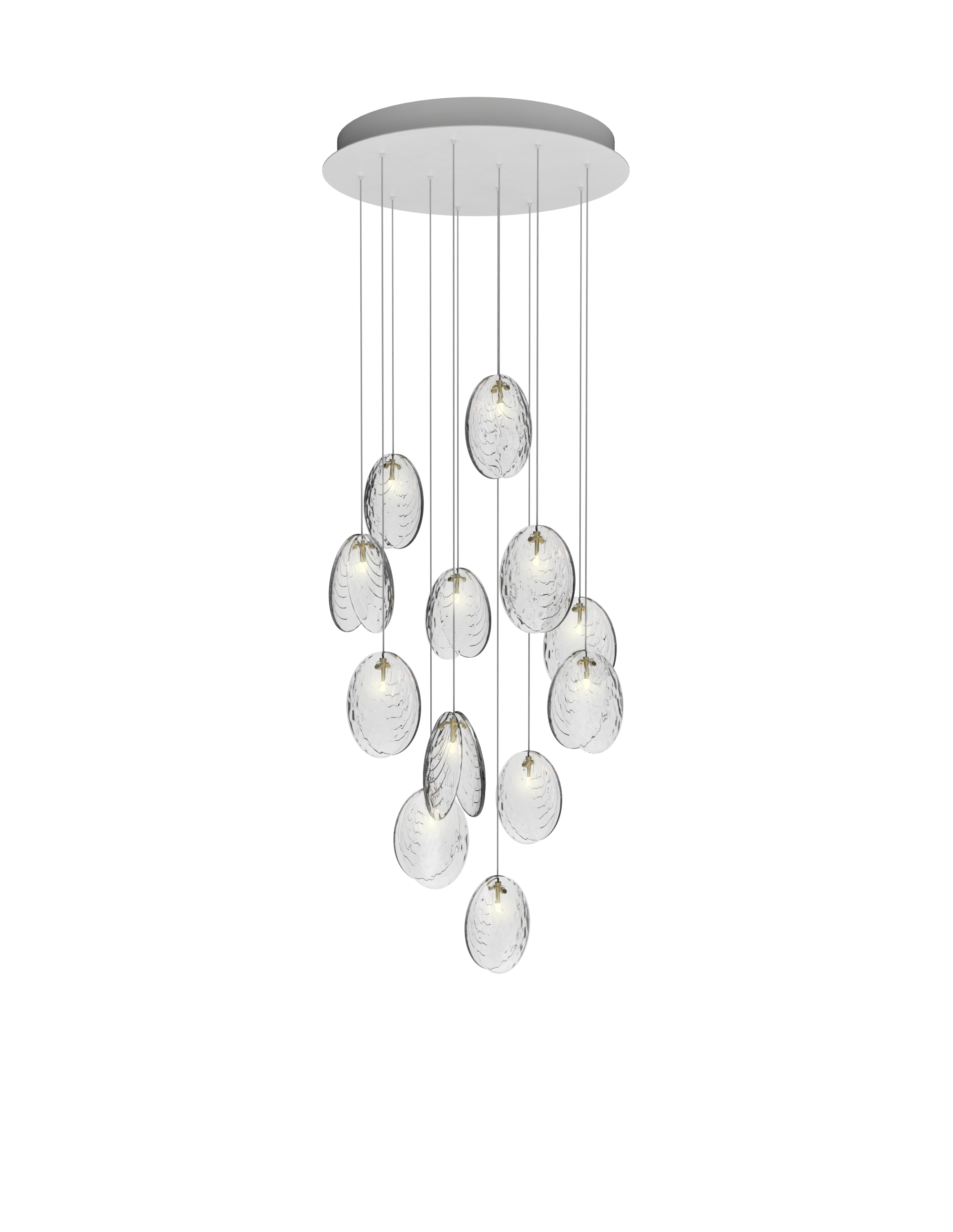 Mussels Chandelier Ceiling Light