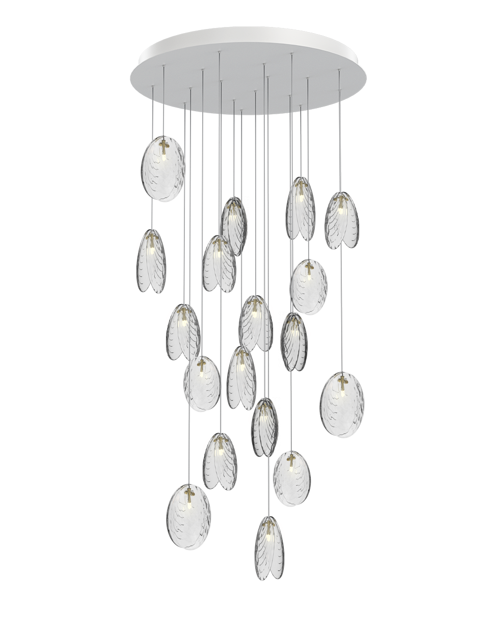 Mussels Chandelier Ceiling Light