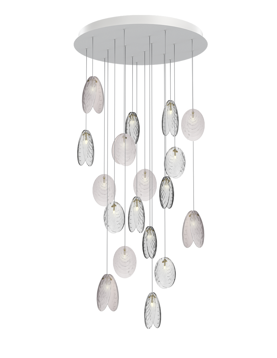 Mussels Chandelier Ceiling Light