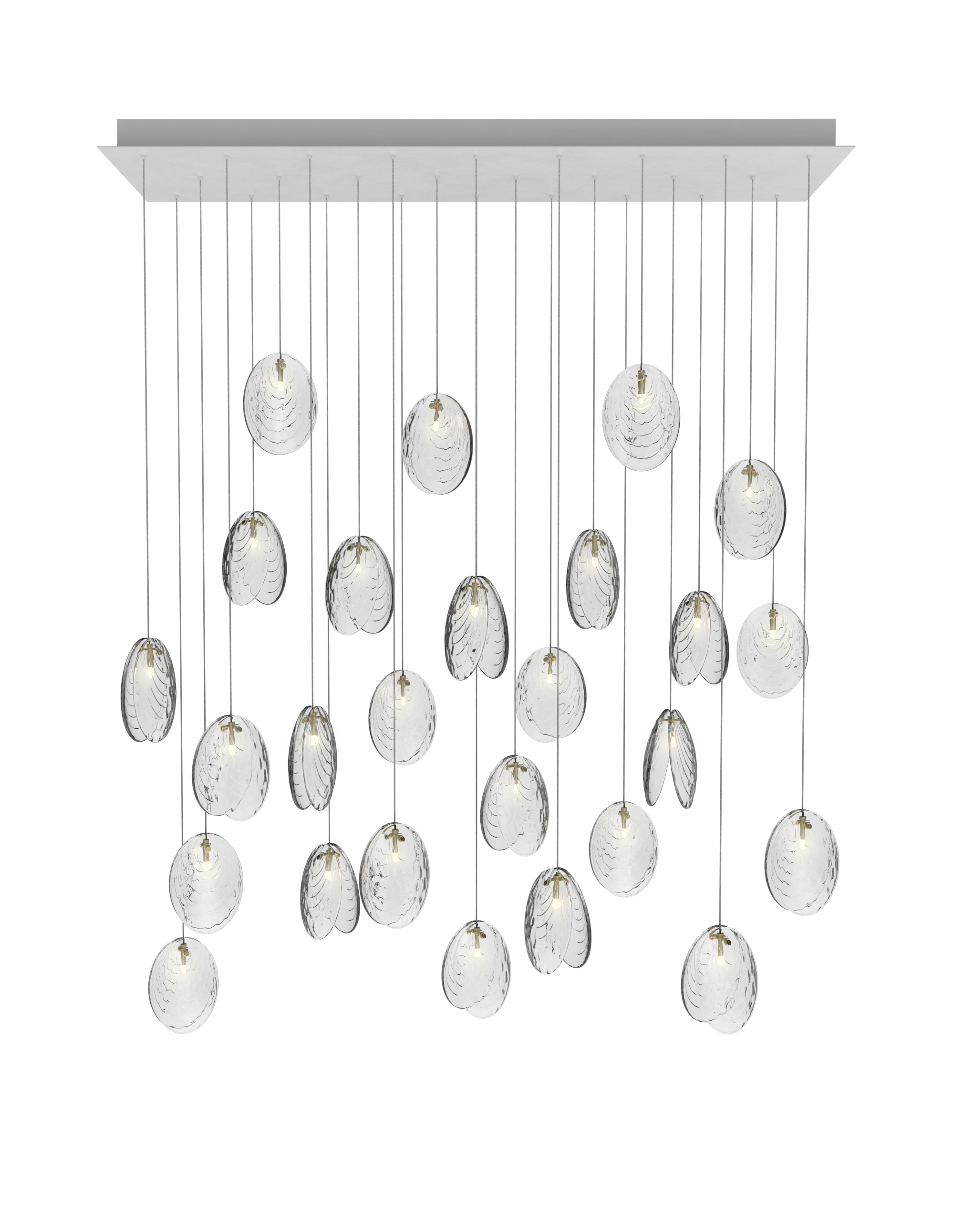 Mussels Chandelier Ceiling Light