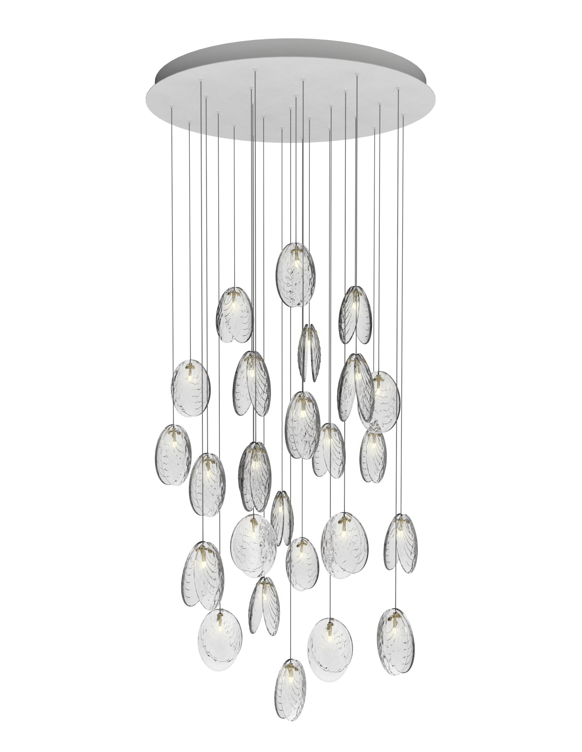 Mussels Chandelier Ceiling Light