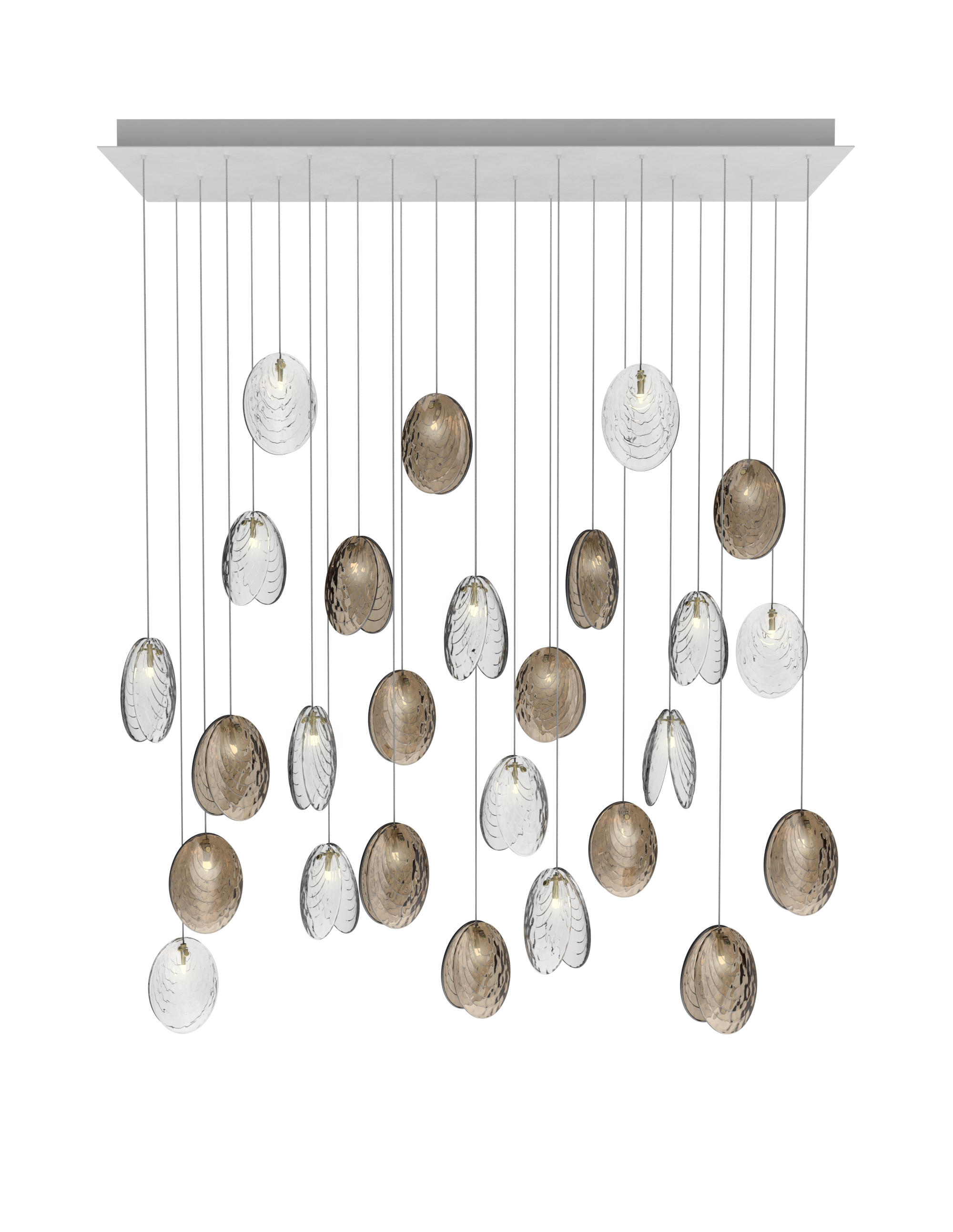 Mussels Chandelier Ceiling Light