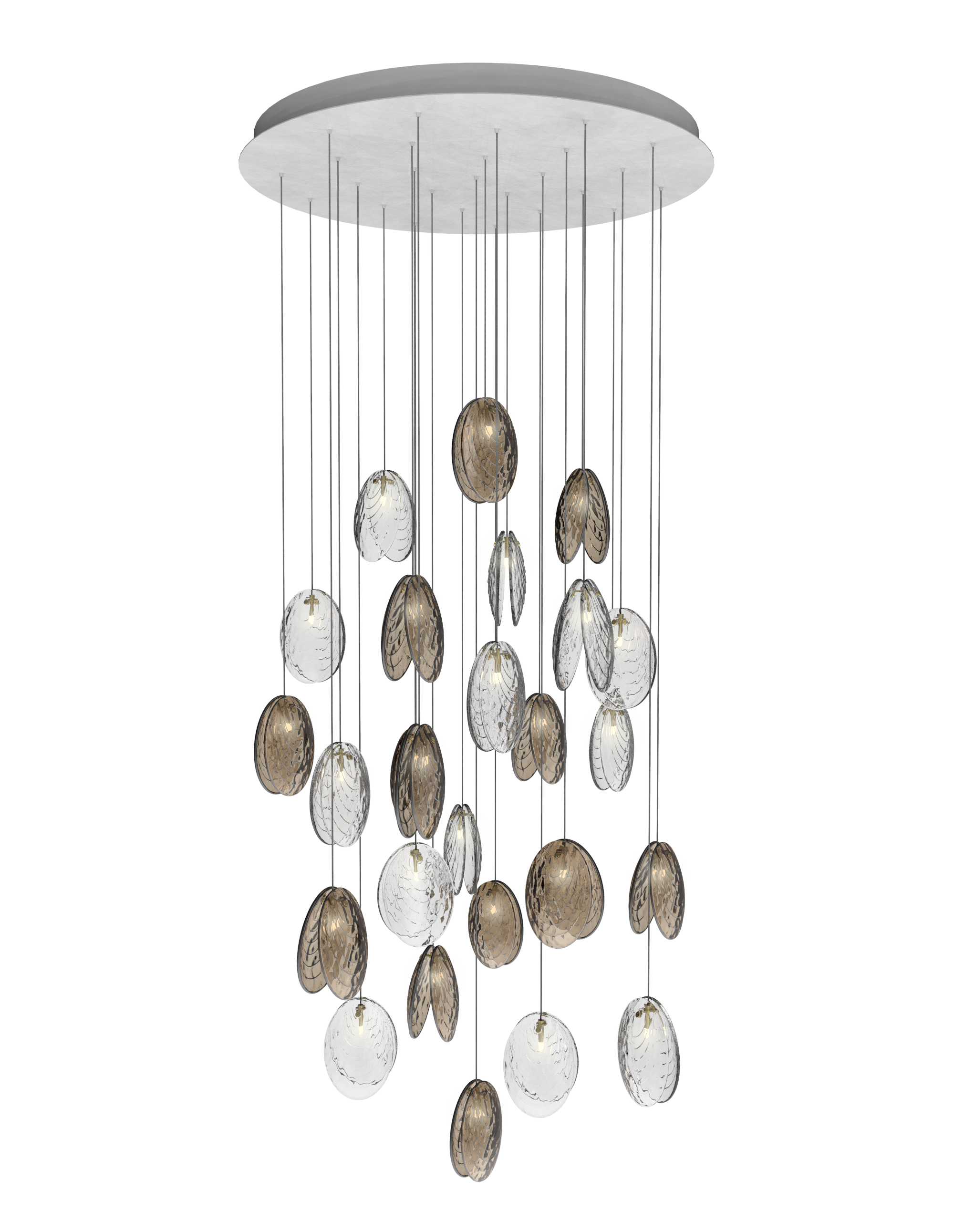 Mussels Chandelier Ceiling Light