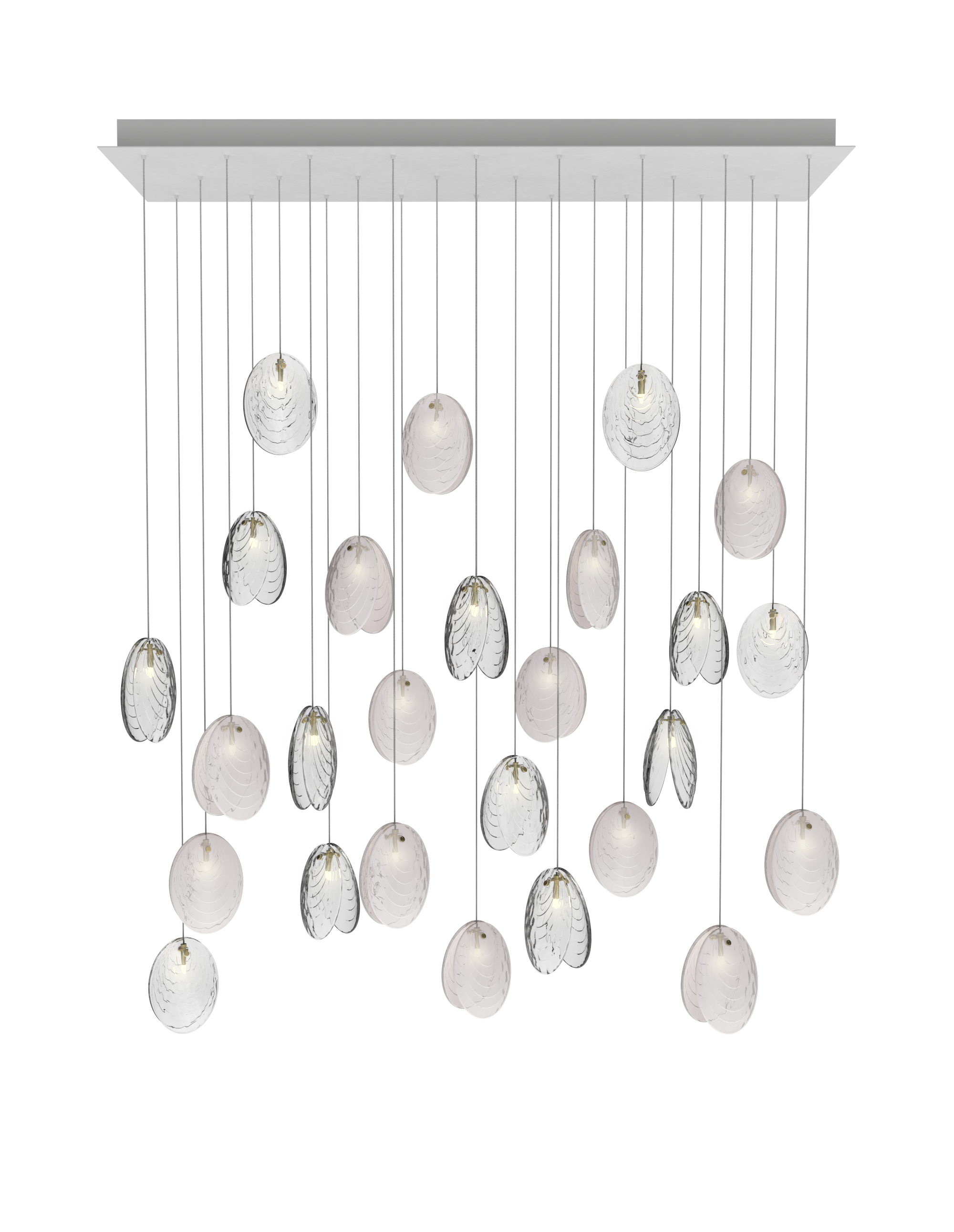 Mussels Chandelier Ceiling Light