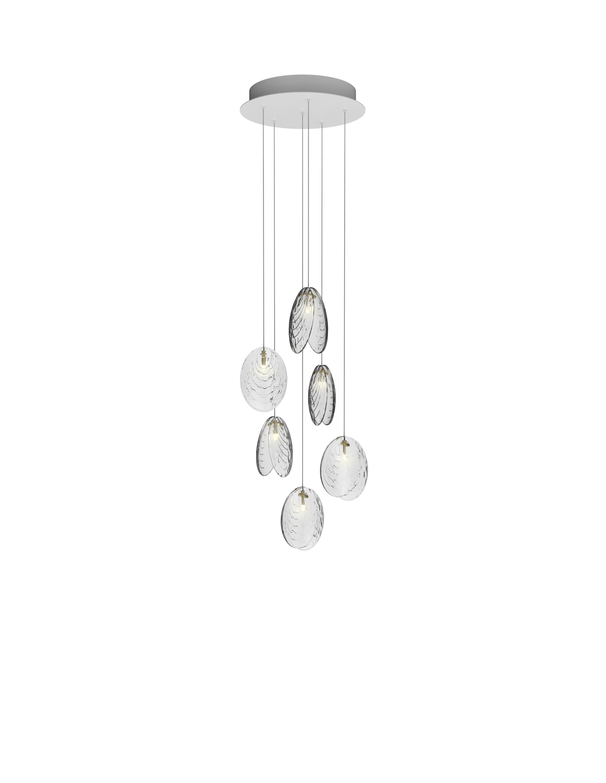 Mussels Chandelier Ceiling Light