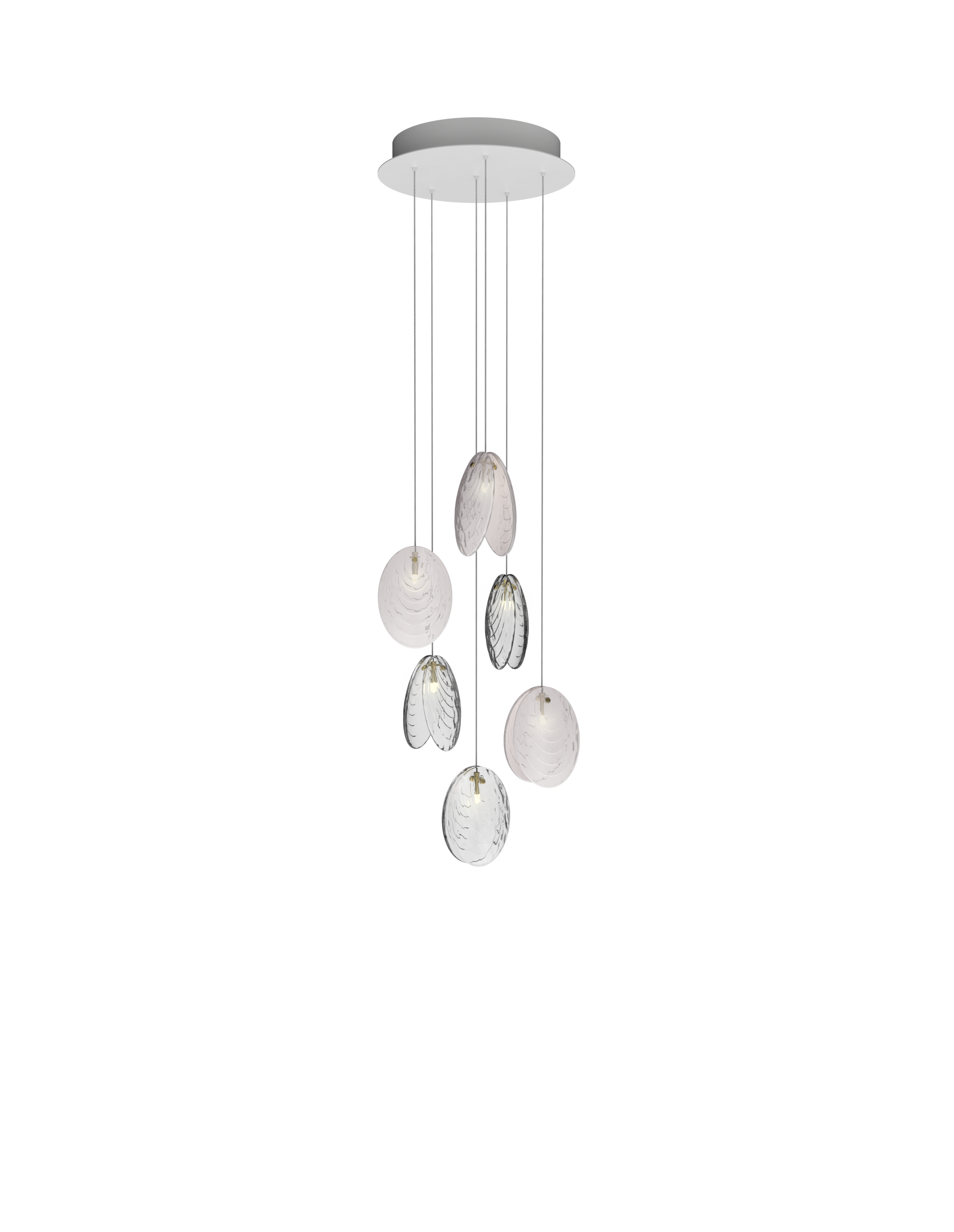Mussels Chandelier Ceiling Light