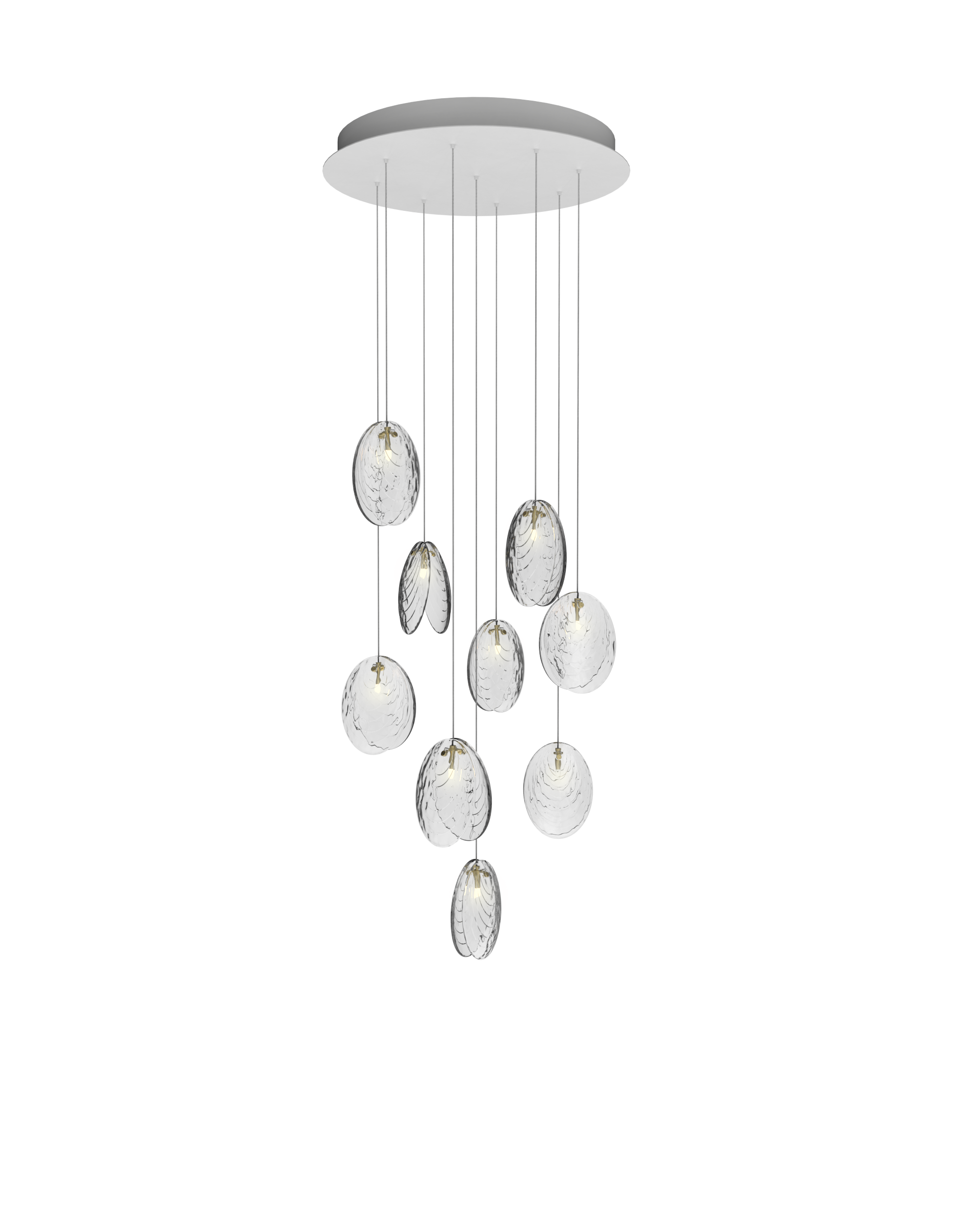Mussels Chandelier Ceiling Light