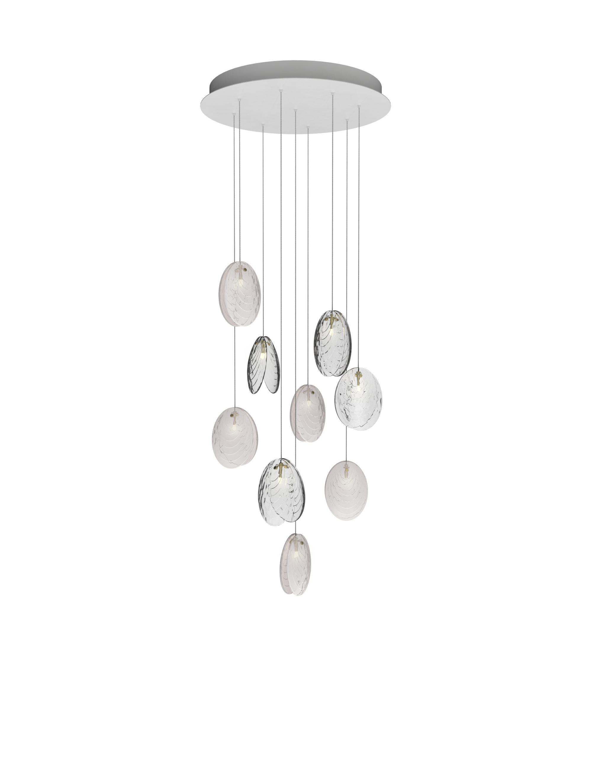 Mussels Chandelier Ceiling Light