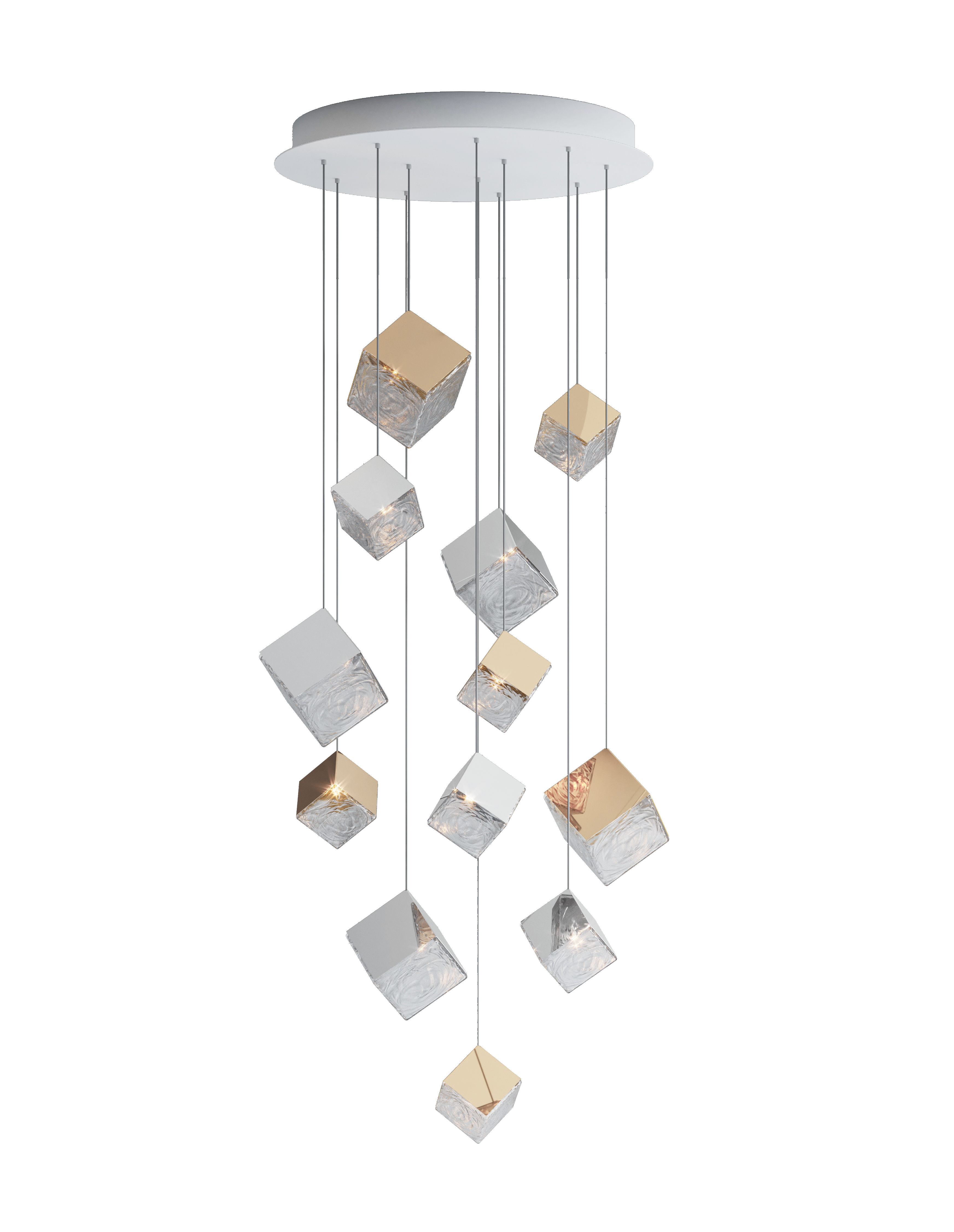 Lámpara de techo Pyrite Chandelier