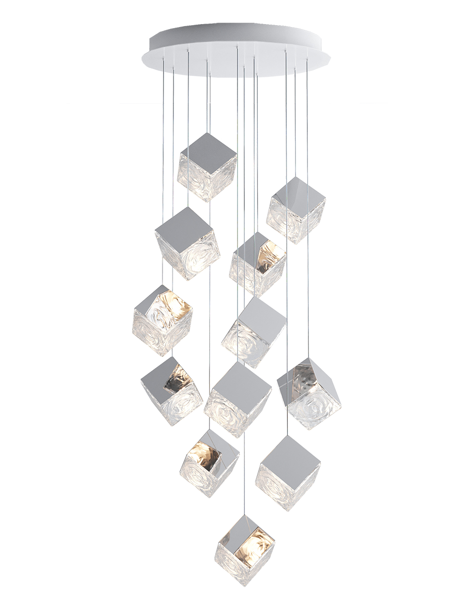 Lámpara de techo Pyrite Chandelier