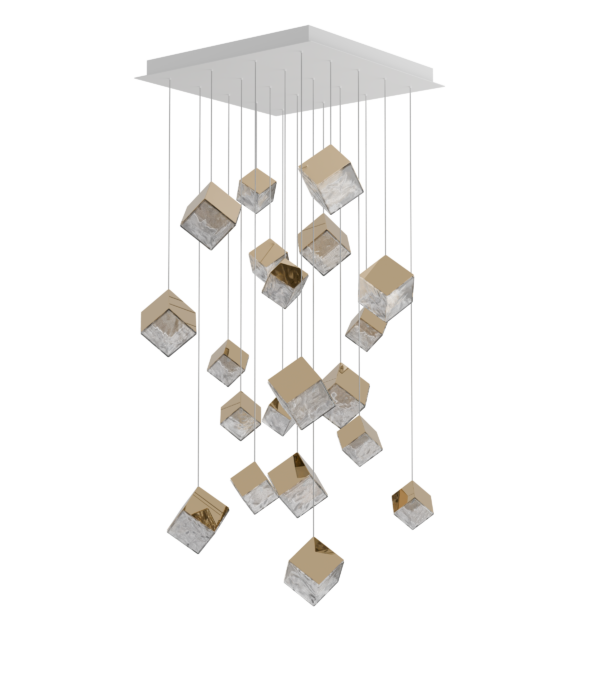 Lámpara de techo Pyrite Chandelier