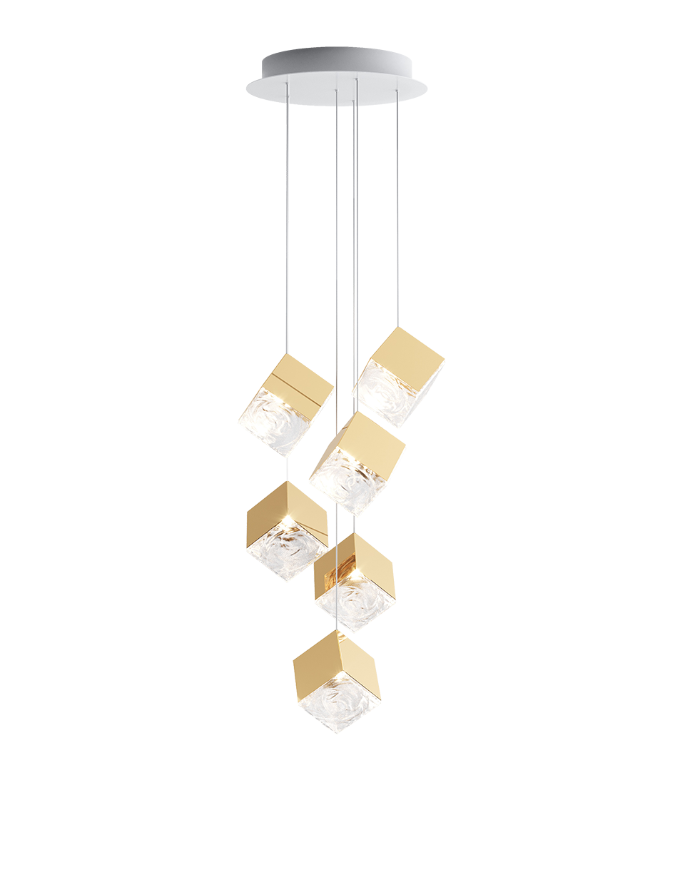 Lámpara de techo Pyrite Chandelier
