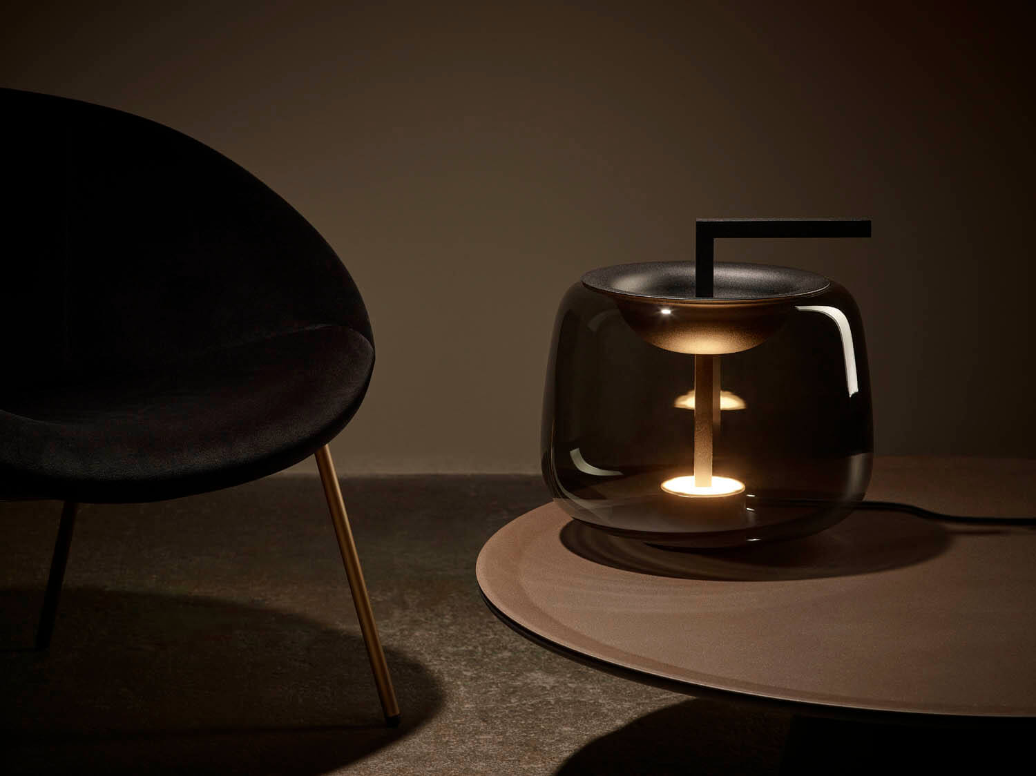 Lámpara de mesa Double