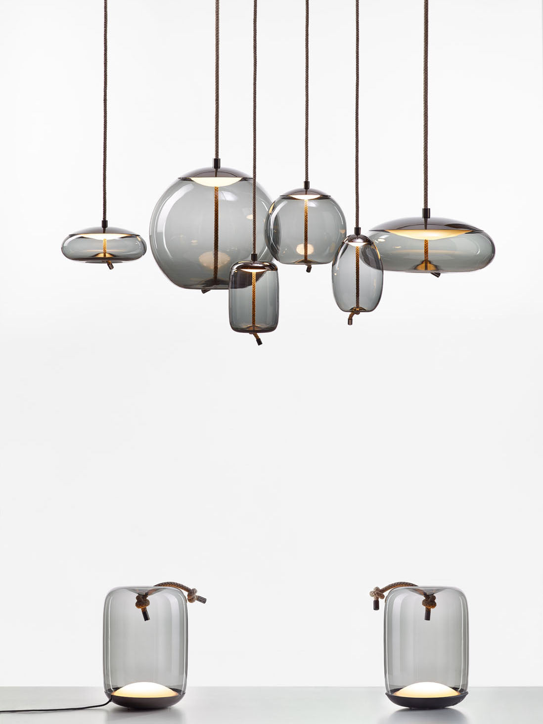 Lámpara de techo Knot Small