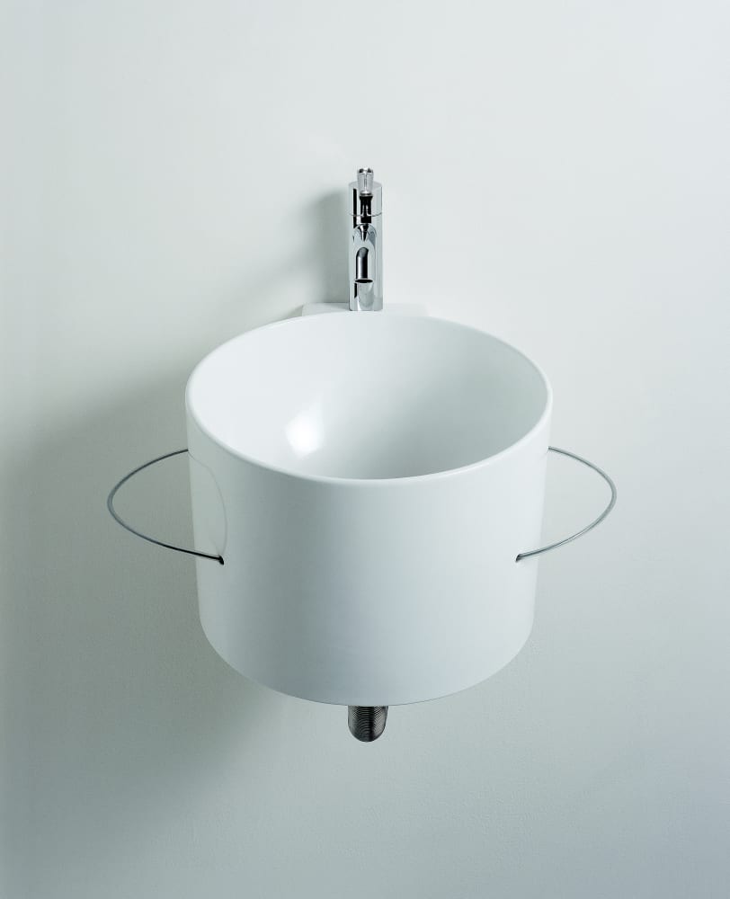 Bucatini wall-mounted washbasin