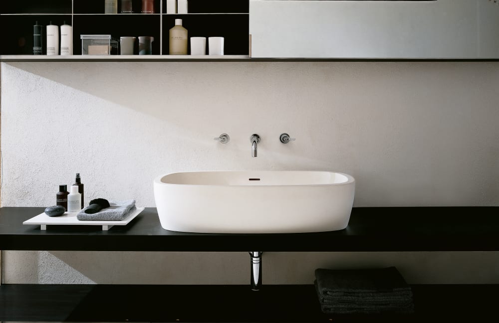 Deep Freestanding Countertop Sink