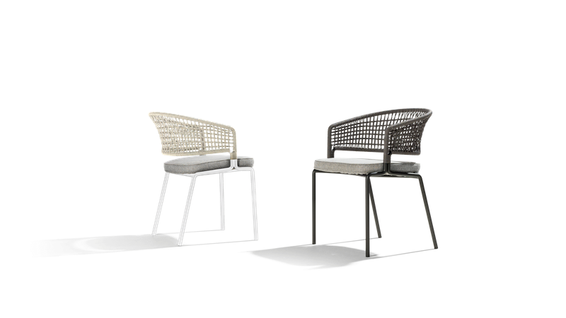 CTR outdoor chair with arms