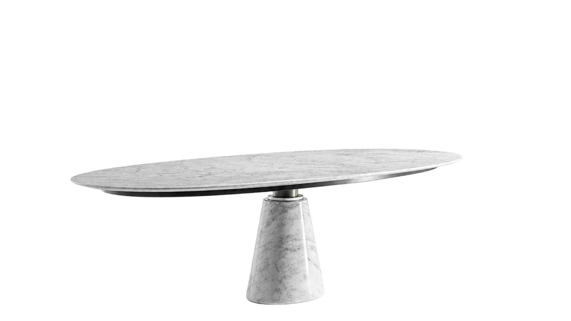 Bourgeois oval dining table