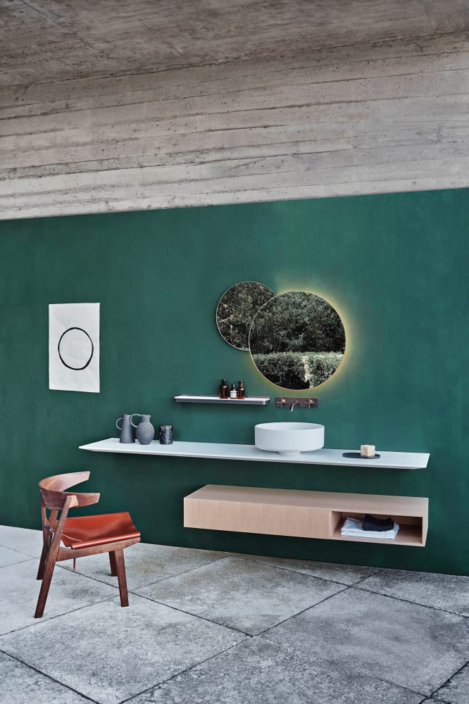 Bjhon 1 Cristalplant Countertop Washbasin