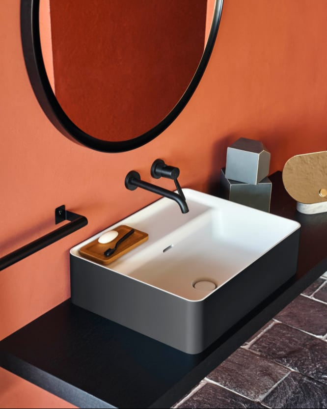 Marsiglia countertop sink without holes