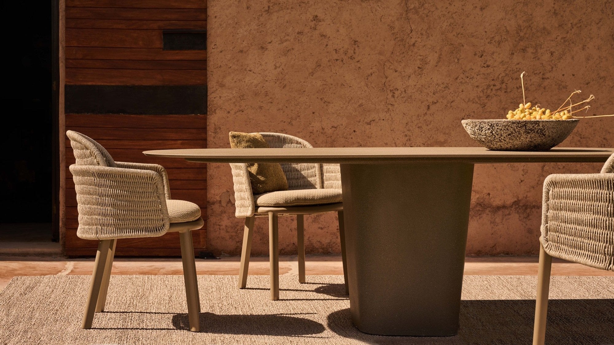 Mesa de comedor exterior Tao