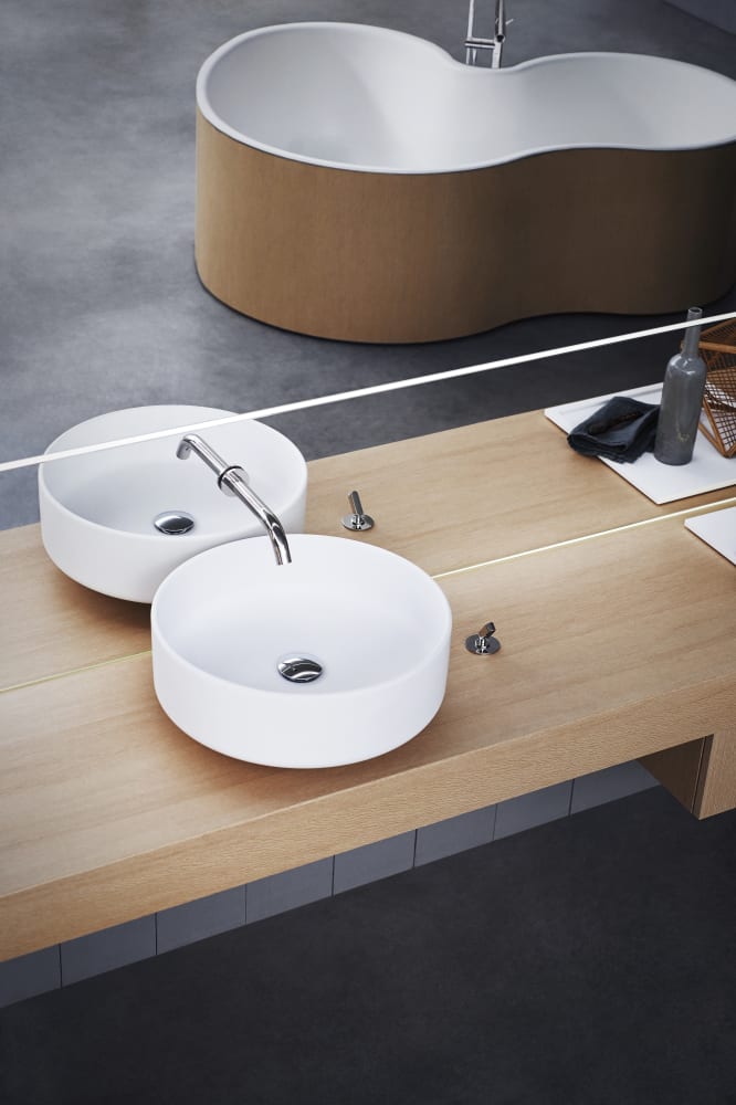 Bjhon 1 Cristalplant Countertop Washbasin
