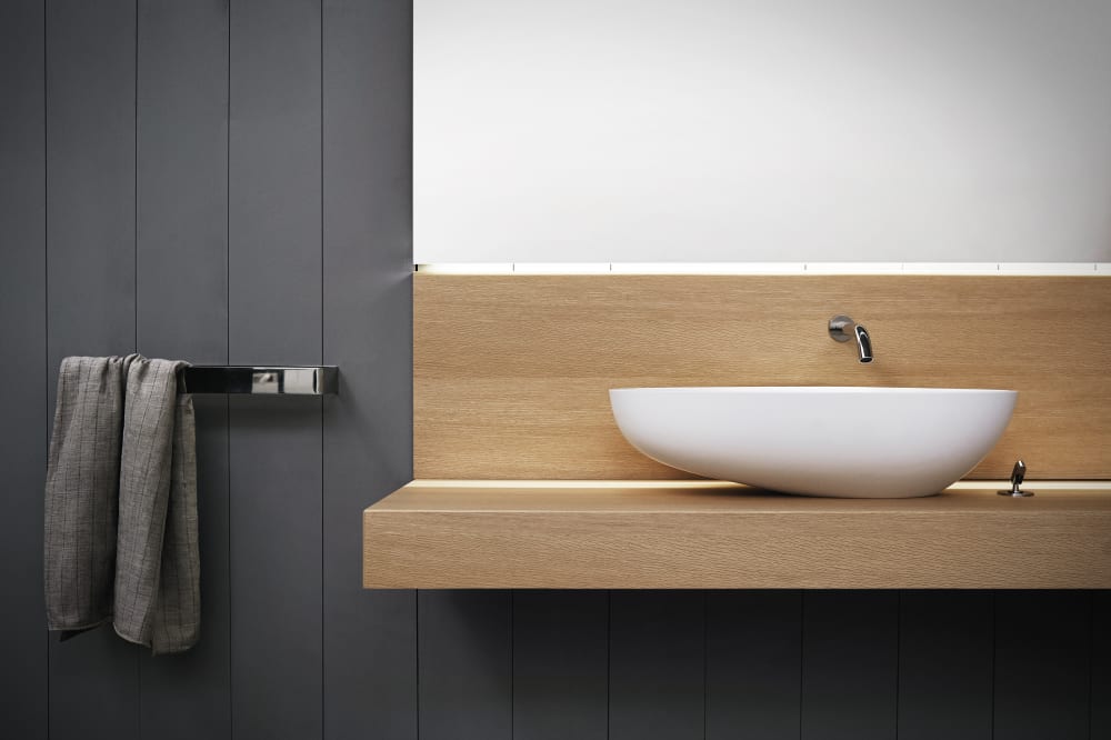 Drop countertop sink