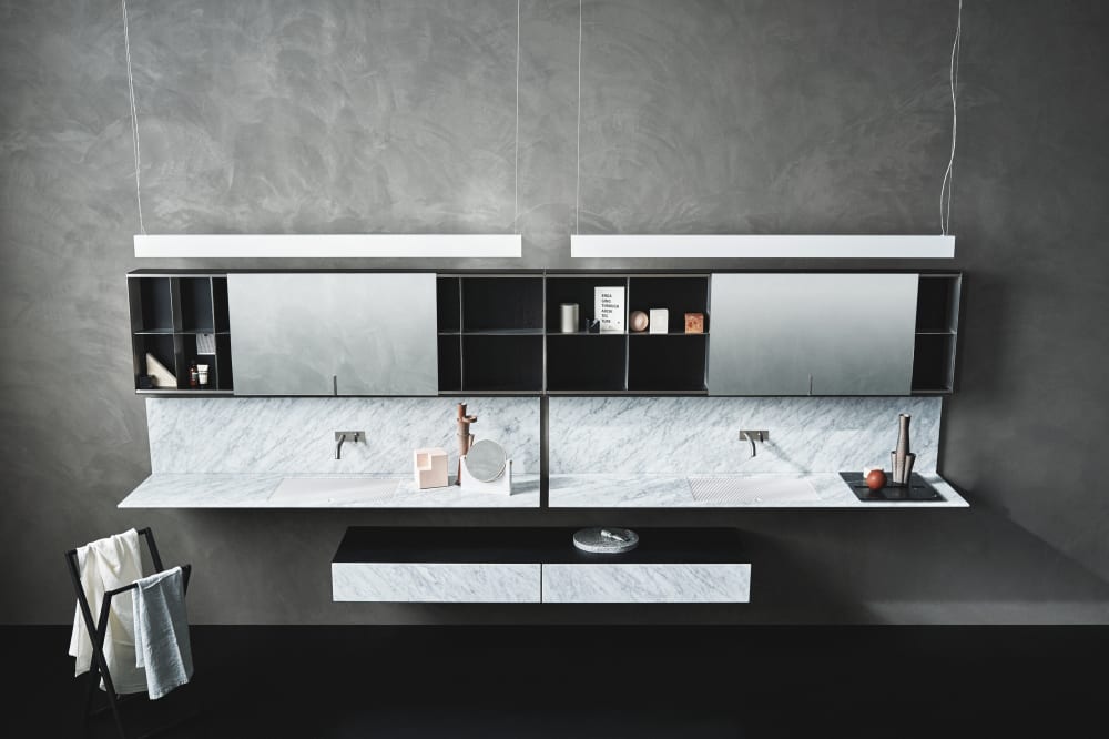 Suspended countertop Ell