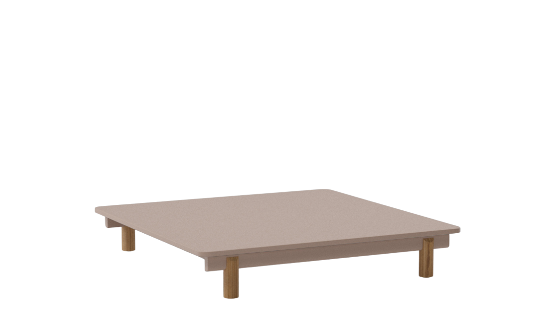 Molo Coffee Table 120x120 | 19C Frame | N00 Marble Top