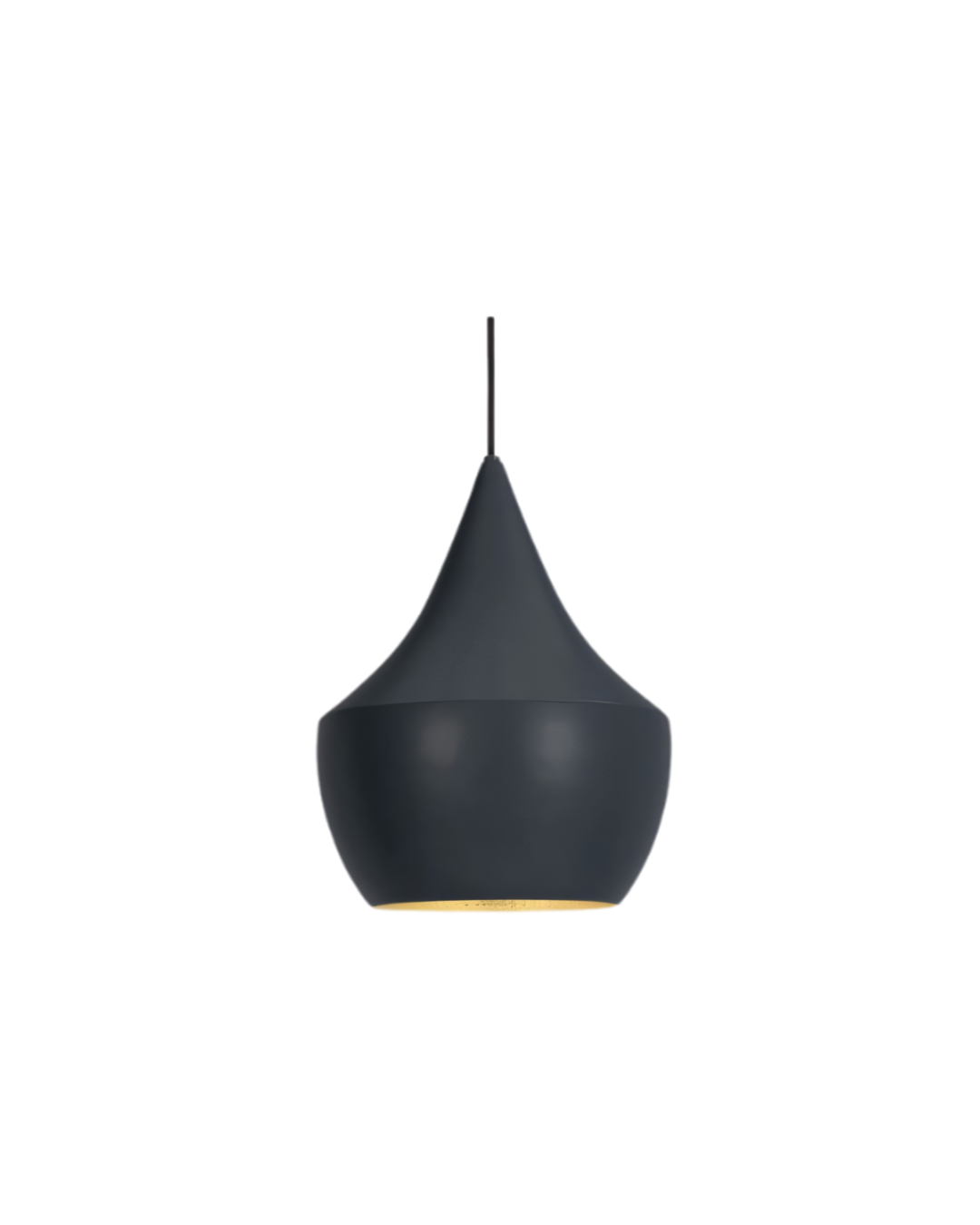 Lámpara de techo Beat LED Fat Pendant Black