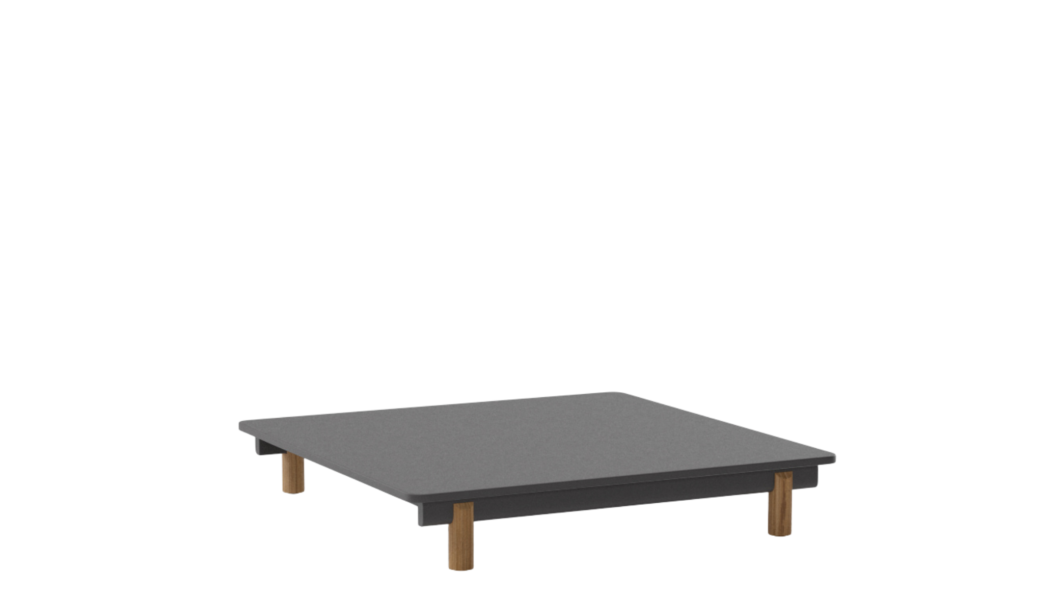 Molo Coffee Table 120x120 | Frame 01C | Aluminum Top 01C