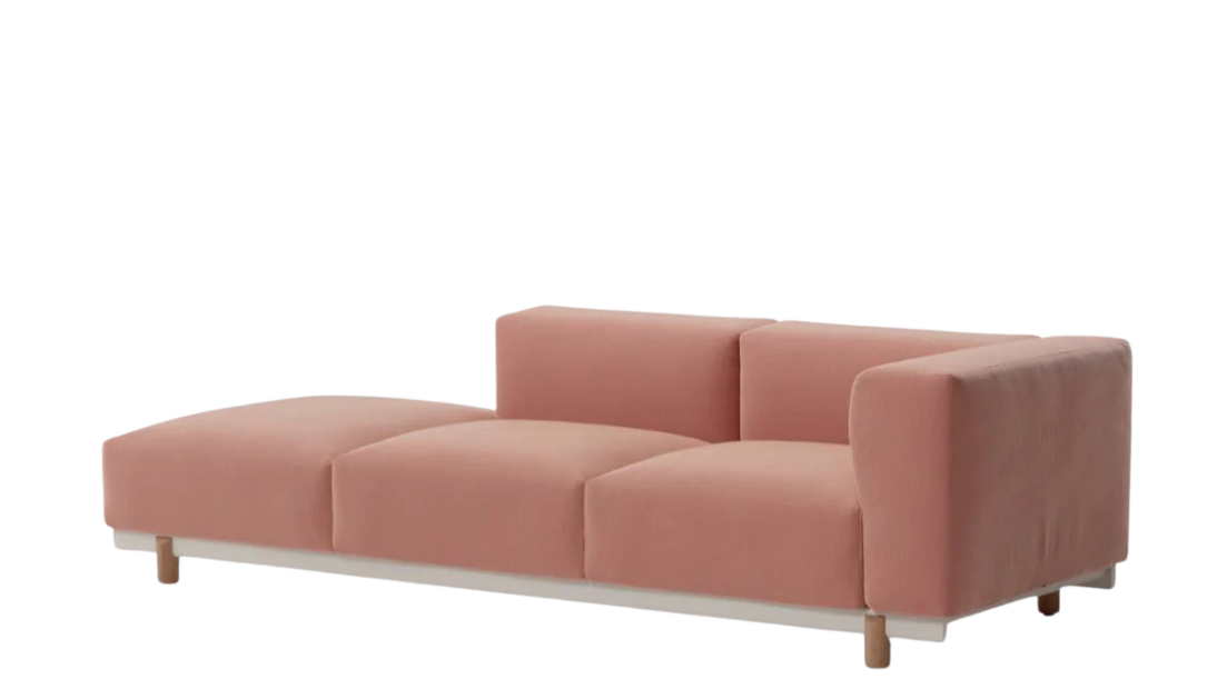 Molo 3-Seater Right Corner Sofa | Frame 01C | Teak Leg L01