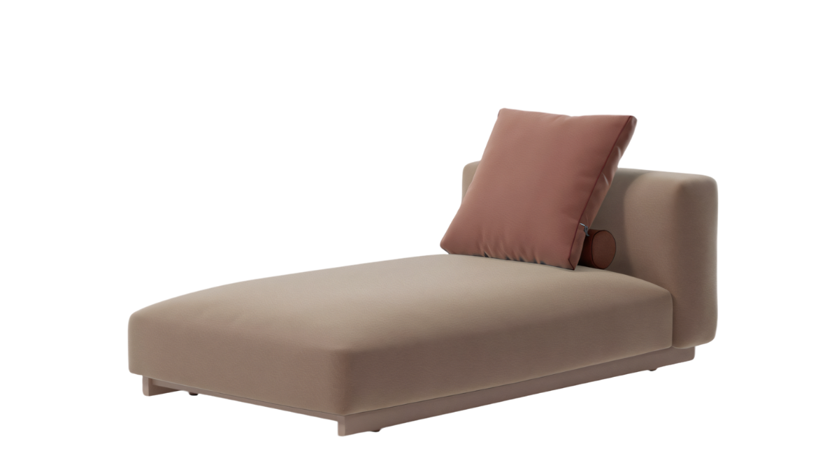Living Molo Chaise Lounge Outdoor Sofa | Low Base